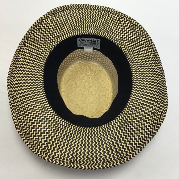 Imperial Vintage Woodstock Straw Hat - Picture 4 of 4